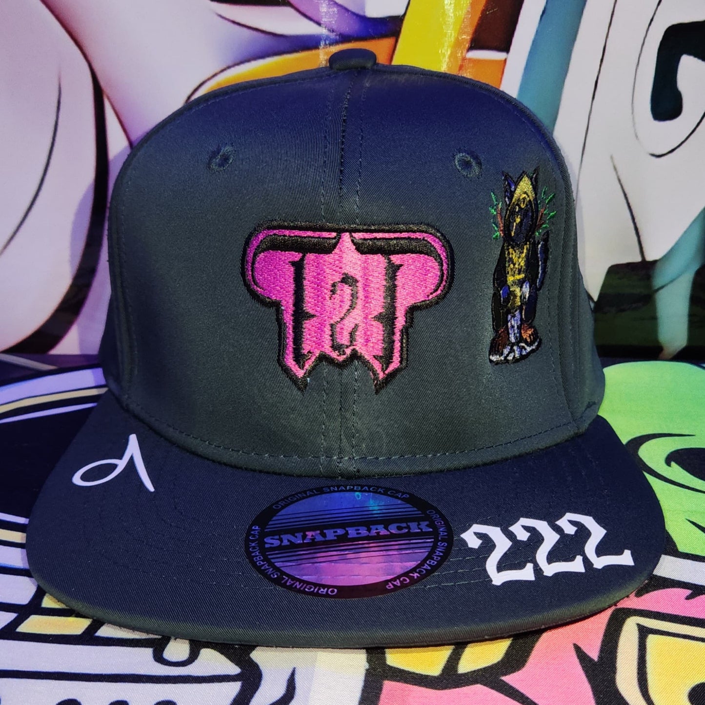 Gorra Plana Abierta 6 Paneles | GREEN ORACLE - VERDE