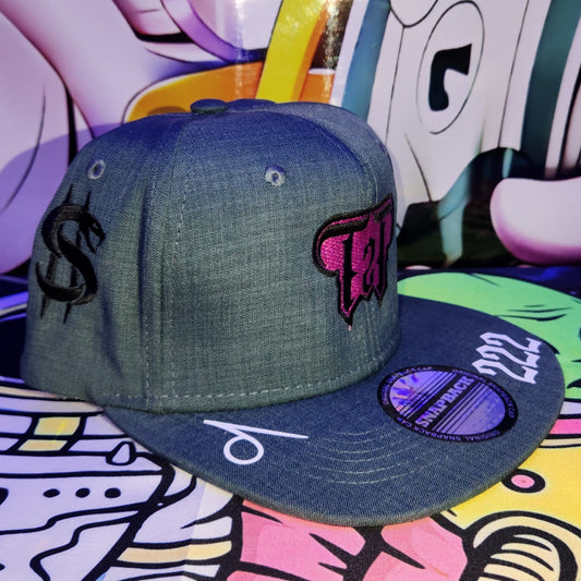 Gorra Plana Abierta 6 Paneles | GREEN ORACLE - VERDE PETROLEO